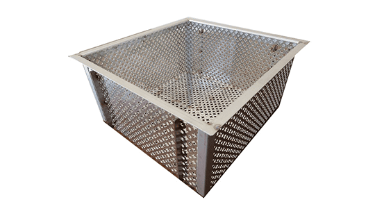 治具用バスケット 精密板金加工
