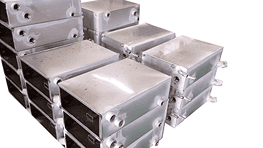 冷却装置用タンクにおけるカラーチェック