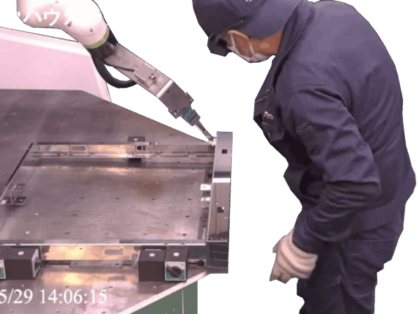 アルファJULIA溶接：フィルター枠